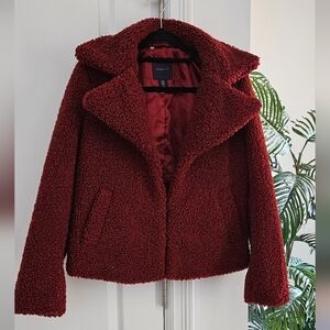Amaryllis Deep Red Teddy Jacket
